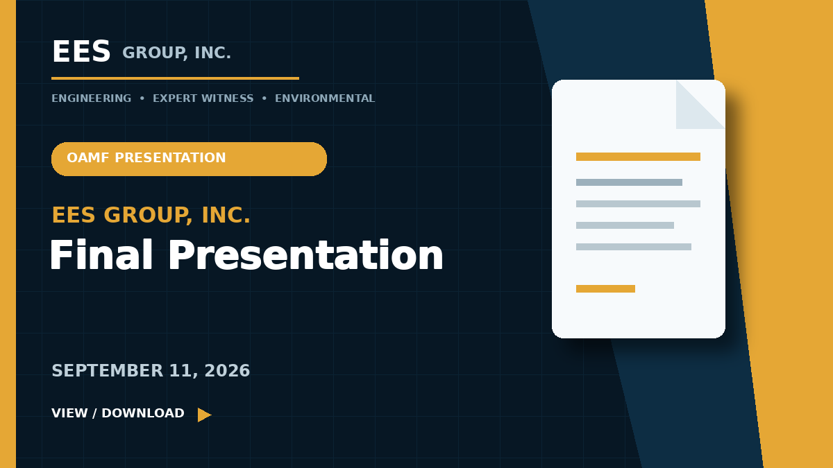 OAMF Presentation